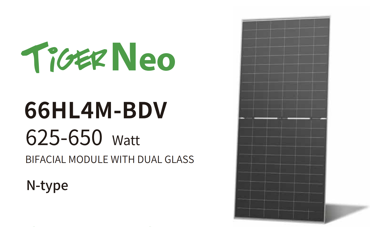 Jinko Solar Tiger Neo 66HL4M-BDV